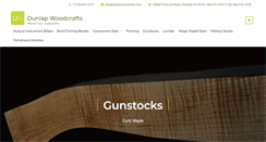 Desktop Screenshot of dunlapwoodcrafts.com